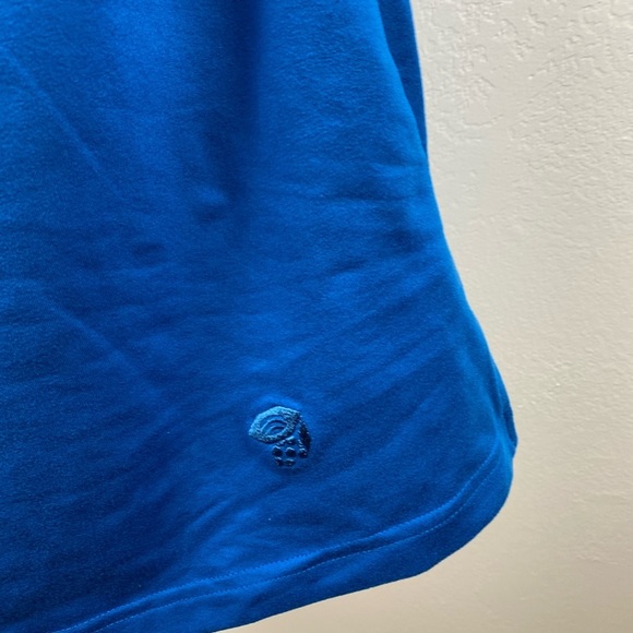 Mountain Hardwear Blue Outdoor knee Length 3/4 Sleeve Stretchy Dress sz Small - Picture 9 of 11